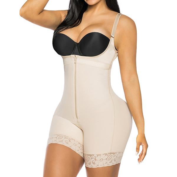 YIANNA Fajas Colombianas Shapewear for Women Tummy Control Shapewear Butt Lifter Bodysuit