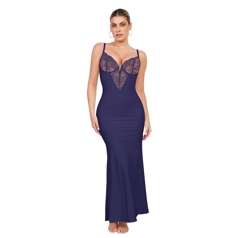Popilush Built-In Shapewear Lace Dress or Lace Wide-Leg Jumpsuit