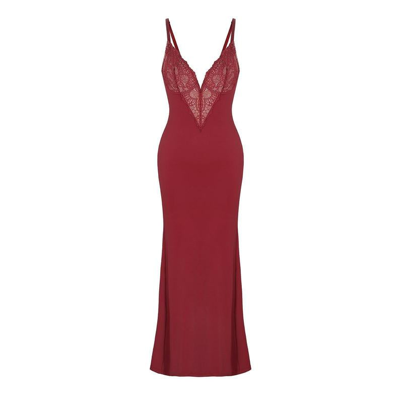 Popilush Built-In Shapewear Lace Dress or Lace Wide-Leg Jumpsuit