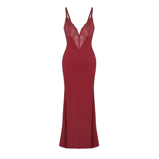 Popilush Built-In Shapewear Lace Dress or Lace Wide-Leg Jumpsuit